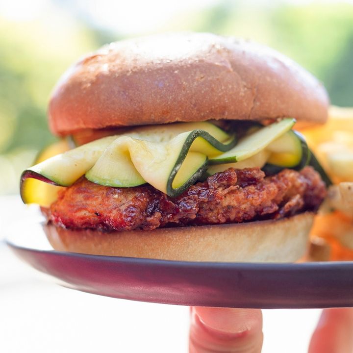 Korean Fried Chicken Sandwich