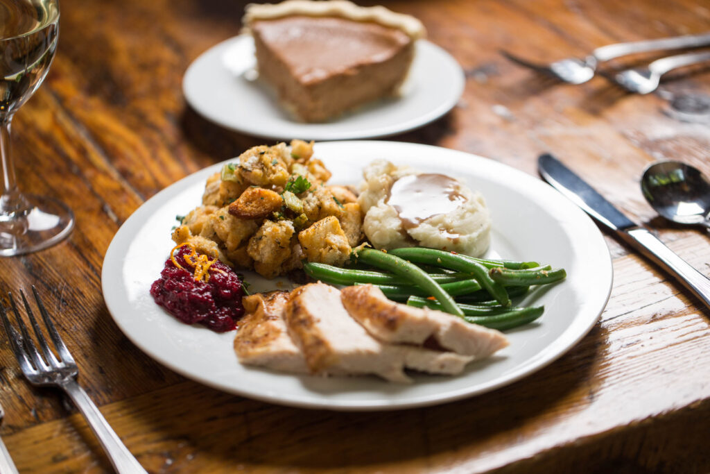 Elephants Delicatessen Thanksgiving plate