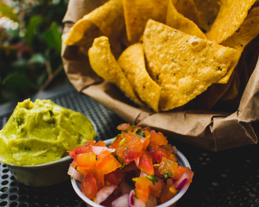 Chips Salsa and Guacamole