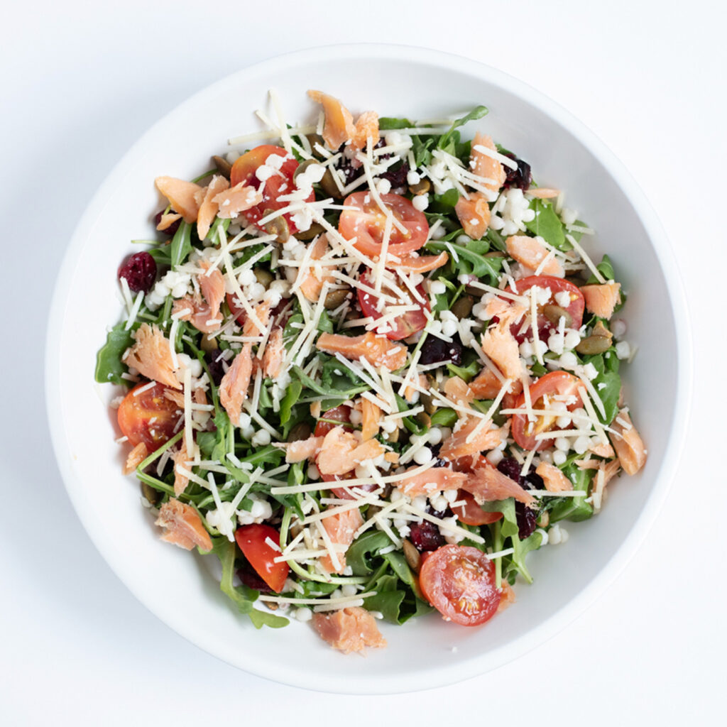smoked salmon salad