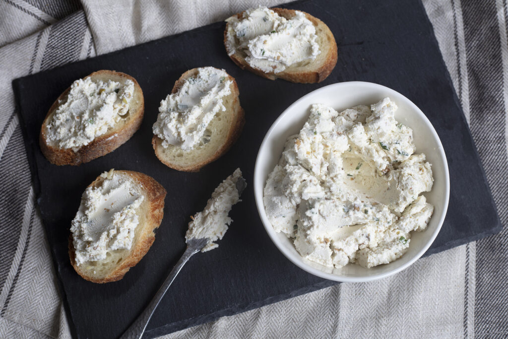 elephants goat cheese pistachio dip