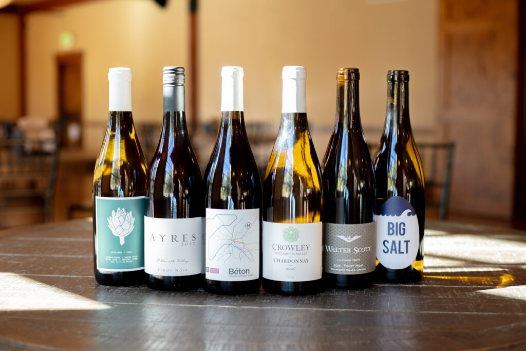 oregon wine group shot