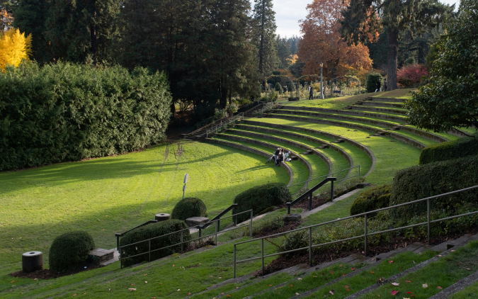 Amphitheater in Portland Park